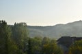 View of the Iza Valley from the historical Maramures 4 Royalty Free Stock Photo