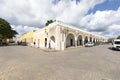 view of Izamal, the yellow town