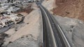 View from Jabel Hafeet mountain, Al Ain - UAE.