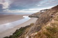 View from Jack Scout National Trust near Silverdale, Northwards to where the River Kent