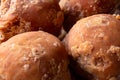 View of the jaggery balls which is healthy alternative to white sugar