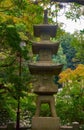 The stone pagoda (to) at the Toganji temple. Nagoya. Japan Royalty Free Stock Photo