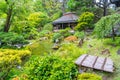 View of Japanese Tea Garden in Golden Gate Park Royalty Free Stock Photo