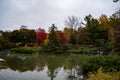 View of the Jardin Botanique garden Royalty Free Stock Photo