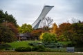 View of the Jardin Botanique garden Royalty Free Stock Photo