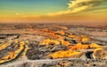 View from Jebel Hafeet mountain towards Al Ain Royalty Free Stock Photo