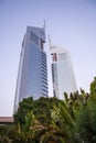 View of a Jemeirah Emirates towers. Dubai, UAE Royalty Free Stock Photo