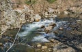 View of Jennings Creek, A Mountain Trout Stream Royalty Free Stock Photo