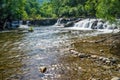 View of Jennings Creek Waterfalls Royalty Free Stock Photo