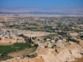 View of Jericho From The Monastery of the Temptation, West Bank Royalty Free Stock Photo