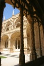 View of Jeronimos Monastery Royalty Free Stock Photo