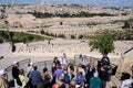 View of Jerusalem from the Olive Mountain. Royalty Free Stock Photo