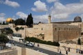 A view of Jerusalem on a sunny day Royalty Free Stock Photo