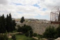 A view of Jerusalem on a sunny day Royalty Free Stock Photo