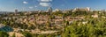 View of Jerusalem from the wall of the Old City, Israel