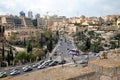 View of Jerusalem from the walls of the citadel