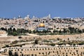 A view of the Jerusalem Walls Royalty Free Stock Photo