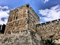 A view of the Jerusalem Walls Royalty Free Stock Photo