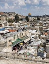 View on jerusalem from the west wall