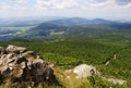 View from the Jested tower, the Czech Republic Royalty Free Stock Photo