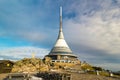 View on Jested tower, Liberec, Czech Republic Royalty Free Stock Photo