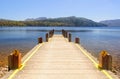 View from the jetty at Lake St Clair - Tasmania