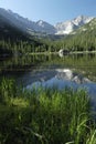 View of Jewel Lake in Colorado Rocky Mountains Royalty Free Stock Photo