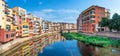 Jewish quarter in Girona. Spain. Royalty Free Stock Photo