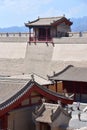 View of the Jiayuguan Fort, China