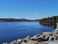 View of Jindabyne lake Royalty Free Stock Photo