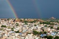 View of Jodhpur (Blue city).India Royalty Free Stock Photo