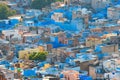 View of Jodhpur (Blue city). Royalty Free Stock Photo