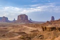 View from john fords place to Merrit butte Royalty Free Stock Photo