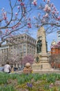 John Marshall Park on Pennsylvania Avenue, Washington DC Royalty Free Stock Photo