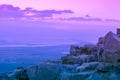 View of Jordan valley and the Dead Sea from Masada Royalty Free Stock Photo