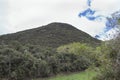 A view of a Juaica`s Hill knowed in spanish as `PeÃÂ±a de la Juaica` at Tenjo town in Colombia