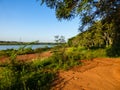A view from Juan Domingo Peron Park, Uruguay river in the background Paso de los libres, Argentina