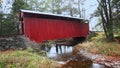 View of Jud Christian Covered Bridge in Pennsylvania, United States