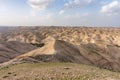 view of Judean desert, Israel