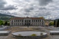 View of the Judicial Court of Guimaraes building and square