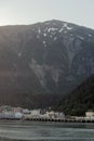 View of Juneau - Alaska - USA Royalty Free Stock Photo