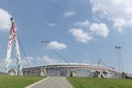 View of the Juventus stadium in Torino, Italy