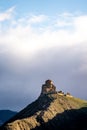 View of Jvari Monastery from below , Unesco sites in Mtskheta , Georgia