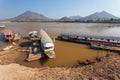 View of Kaeng Kud Ku. Khong river.