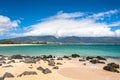 View of Kahului from Kanaha Beach Park, Maui