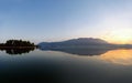 View of Kaiafas lake at western Peloponnese