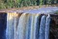 A view of the Kaieteur falls, Guyana. The waterfall is one of the most beautiful and majestic waterfalls in the world