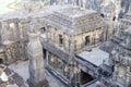 View at the Kailasa temple, Ellora caves, Maharashtra, India