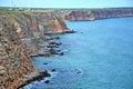 View of Kaliakra Cliffs Landscape Bulgaria