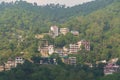 View from the Kalka to Shimla Toy Train Royalty Free Stock Photo